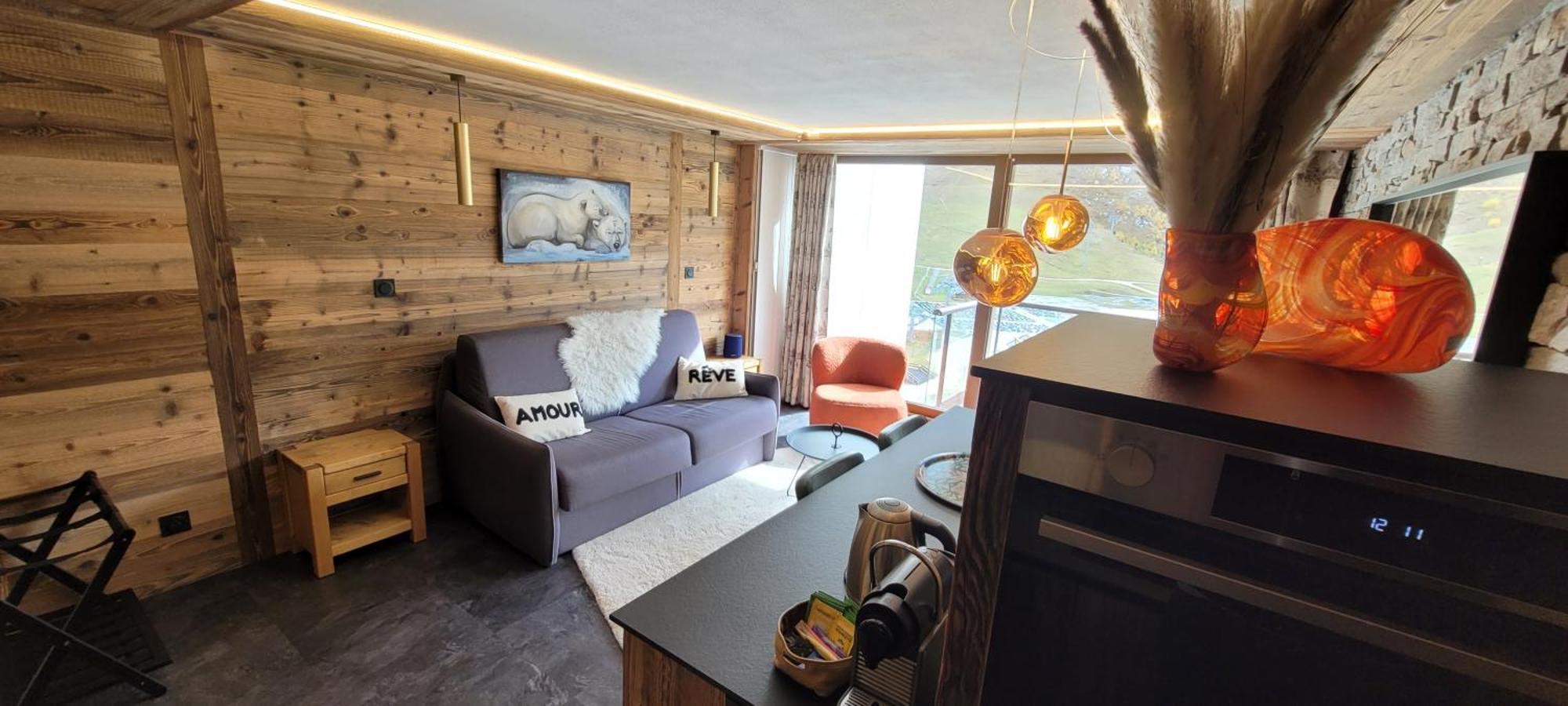 Grands studios vue sur lac Tignes Exterior foto
