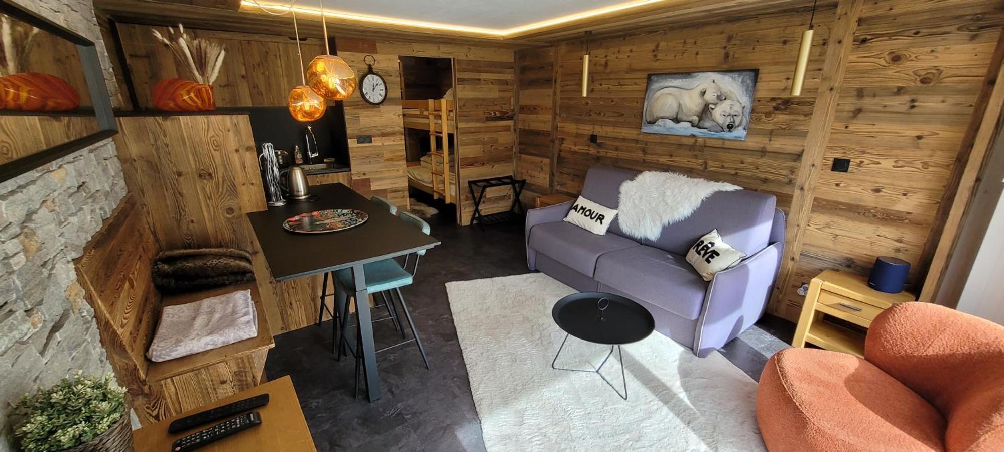 Grands studios vue sur lac Tignes Exterior foto